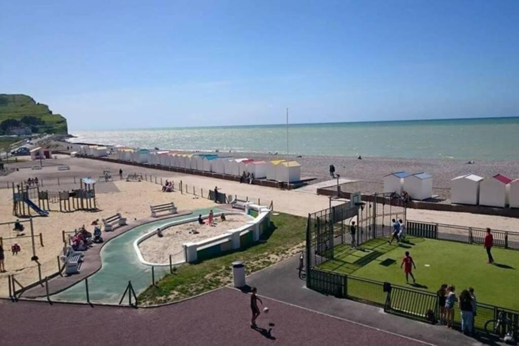 Rez de jardin vue mer Costa Bella Criel-sur-Mer Exterior foto