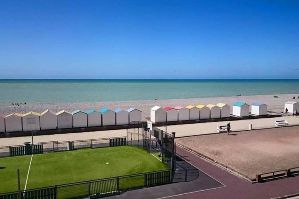 Rez de jardin vue mer Costa Bella Criel-sur-Mer Exterior foto